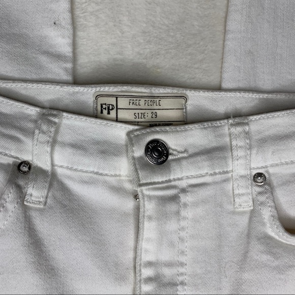 Free People Busted Knee Skinny Jeans - Picture 3 of 5